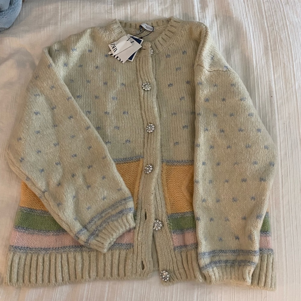 NWT Zara Fair Isle Sweater
